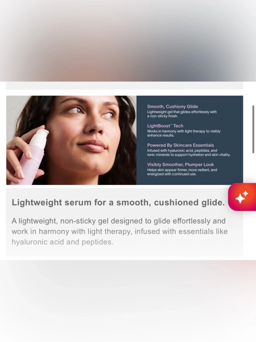 Solawave Lightboost Wand Activating Serum - Pink